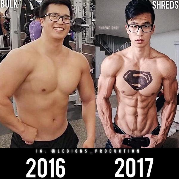坚持健身，对一个人的改变有多大？一组对比照告诉你